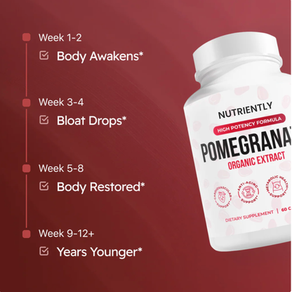 Organic Pomegranate Extract Capsules
