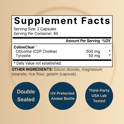 Citicoline Cognitive Support Formula