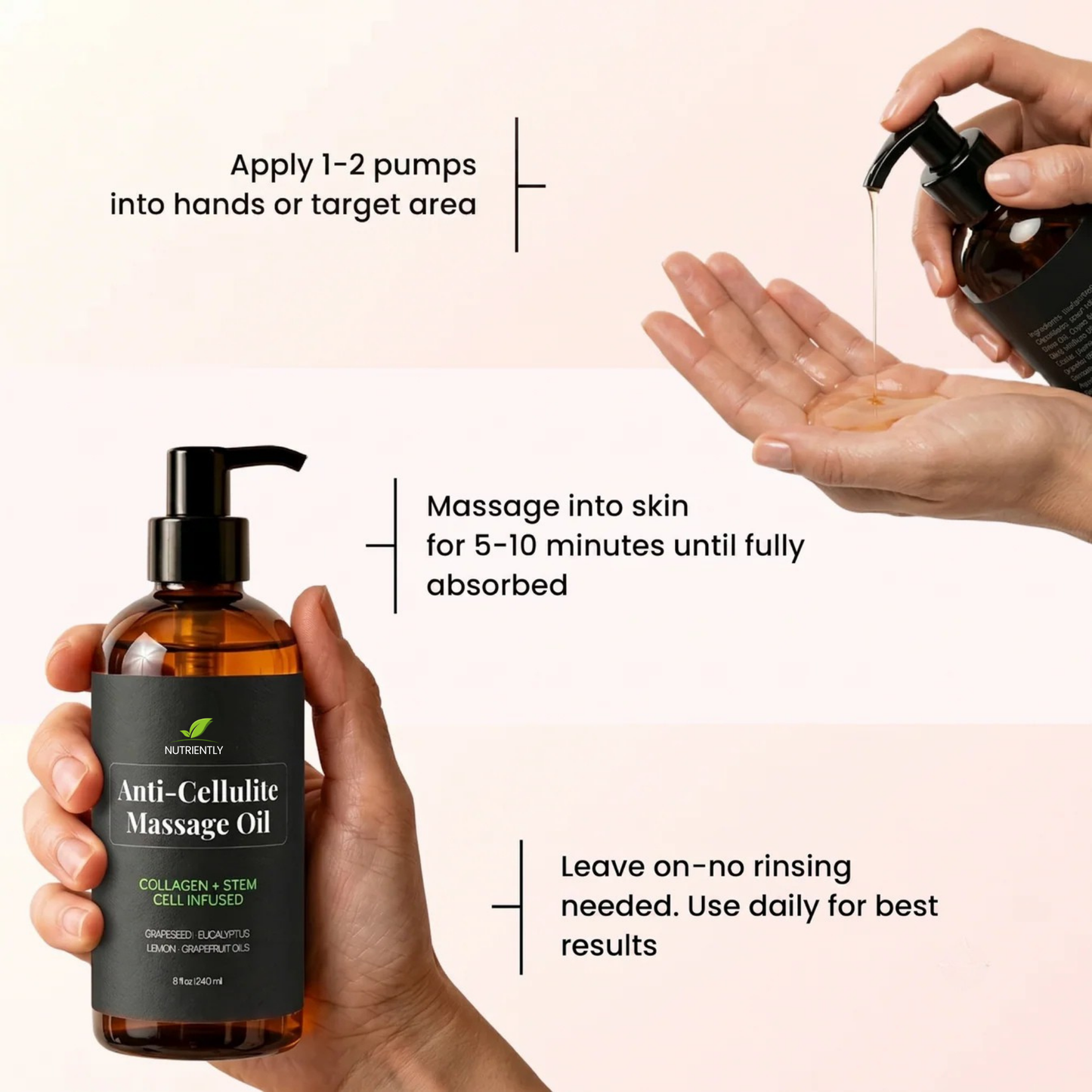Nutriently Anti-Cellulite Massage Oil